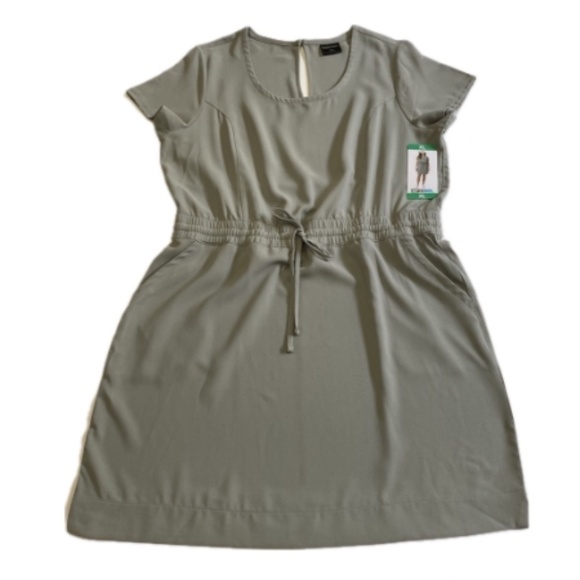 32 Degrees Ladies' Twill Dress, Shadow (Green), XL, NWT - Picture 9 of 13